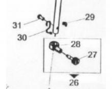 Conjunto soporte aguja 6038C