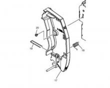 Conjunto frontal Brother xn2500