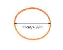 Correa dentada naranja 11 cm diámetro