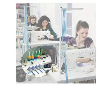 Soporte magnético para canillas industriales